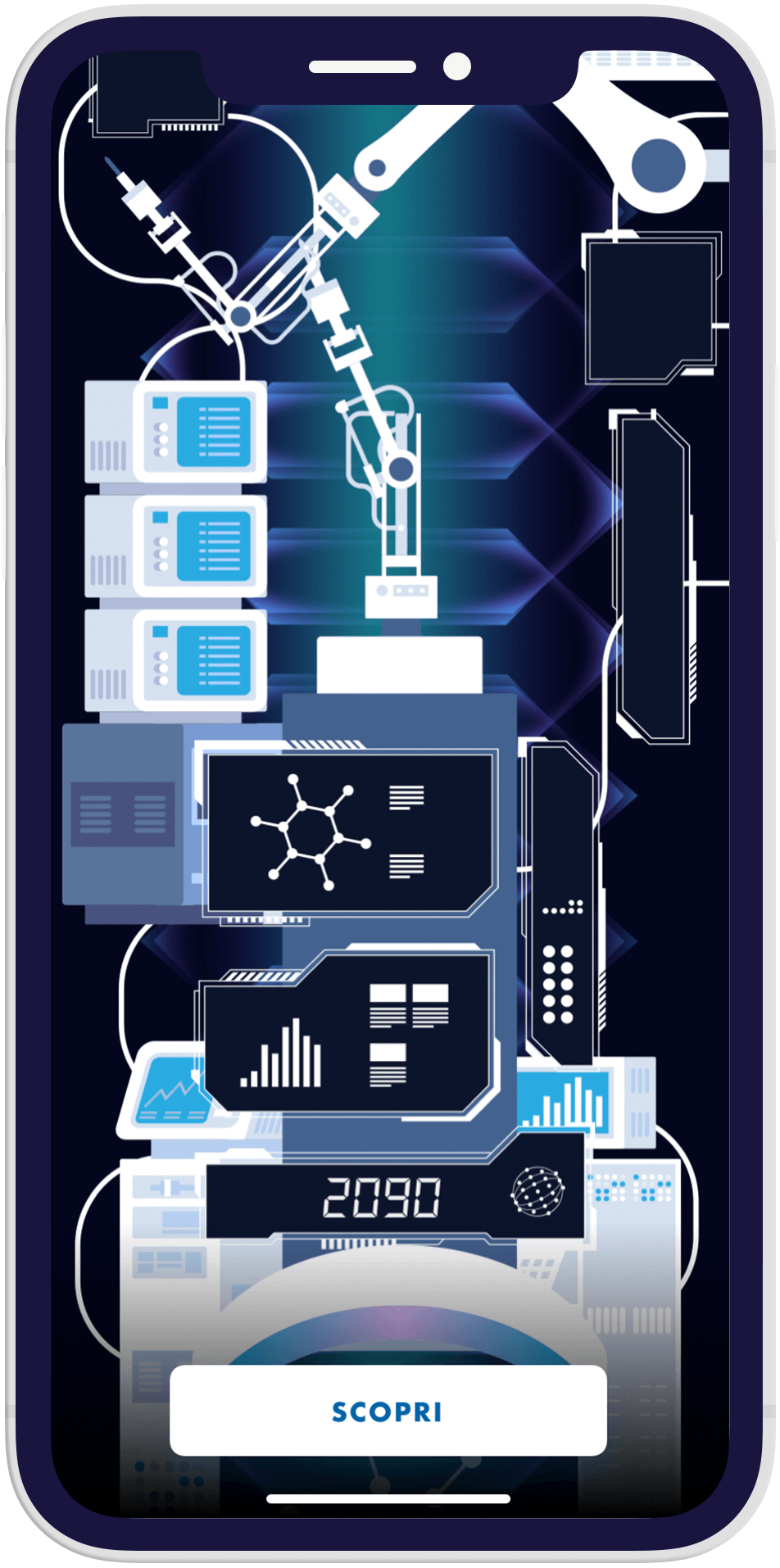 Schermata app AwLab